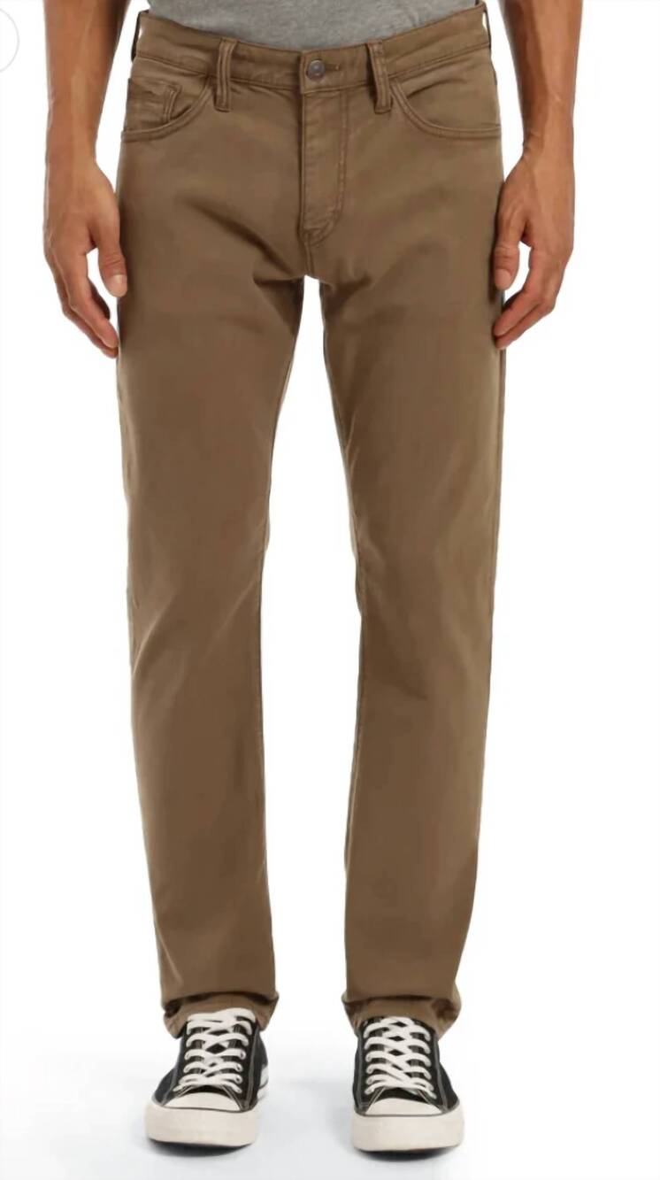 NEW MAVI jake slim leg jeans in moss luxe twill